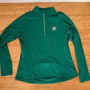 Dallas Stars Women’s Quarter zip, Size XL
